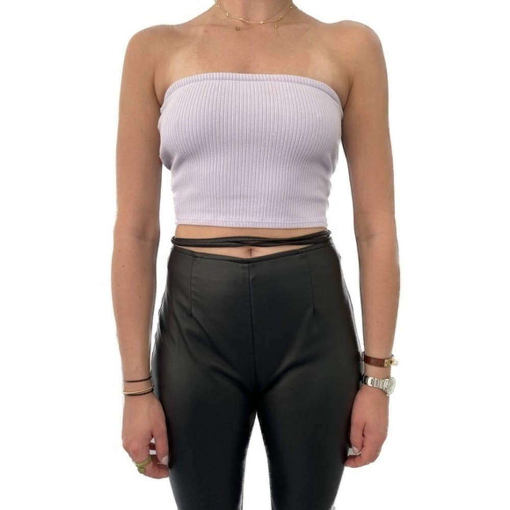 👾 urban outfitters‎ ribbed lavender tube top 👾